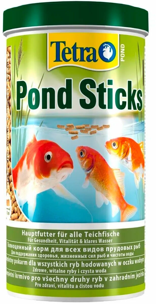 TETRA POND STICKS корм гранулы для прудовых рыб (1 л х 2 шт)