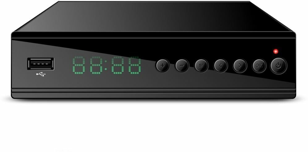 Сигнал DOLBY DIGITAL DVB-T2/C HD HD-350 металл, дисплей