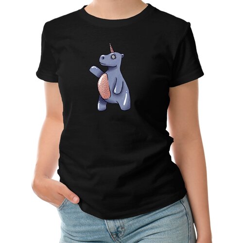 фото Футболка roly, размер m, черный