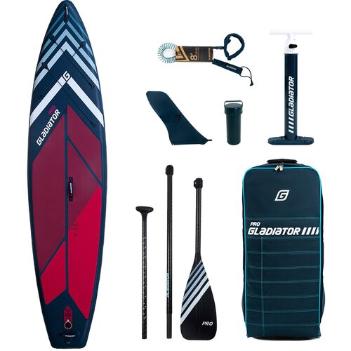 Cап борд надувной двухслойный Gladiator PRO 11'4" / Sup board, сапборд, доска для сап серфинга