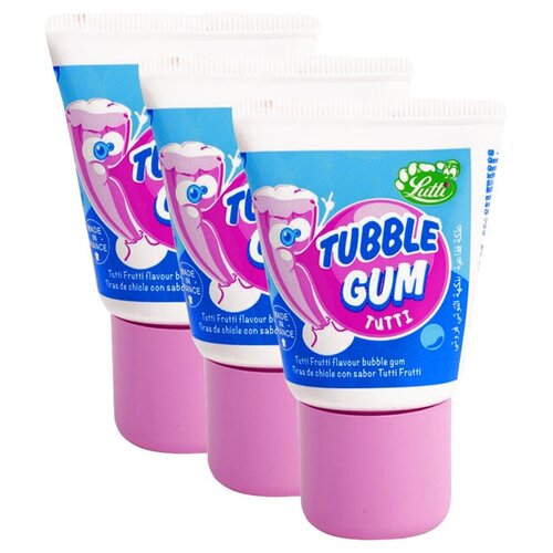 фото Жевательная резинка lutti tubble gum tutti frutti (франция), 35 г (3 шт)