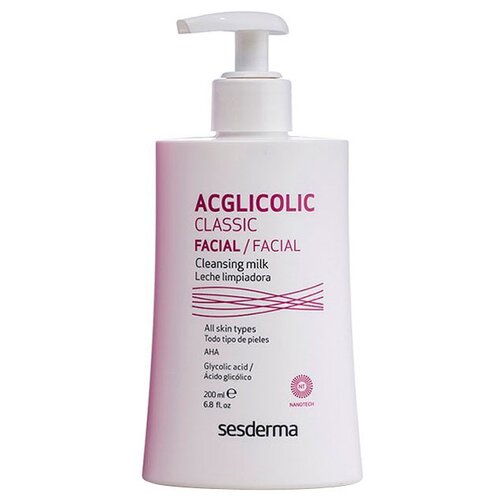 фото SesDerma молочко очищающее Acglicolic Classic, 200 мл