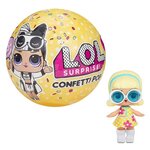 Кукла-сюрприз L.O.L. Surprise Confetti в шаре, 551546 - изображение