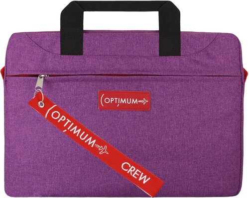 Папка для документов Optimum Crew, фактура матовая, фиолетовый