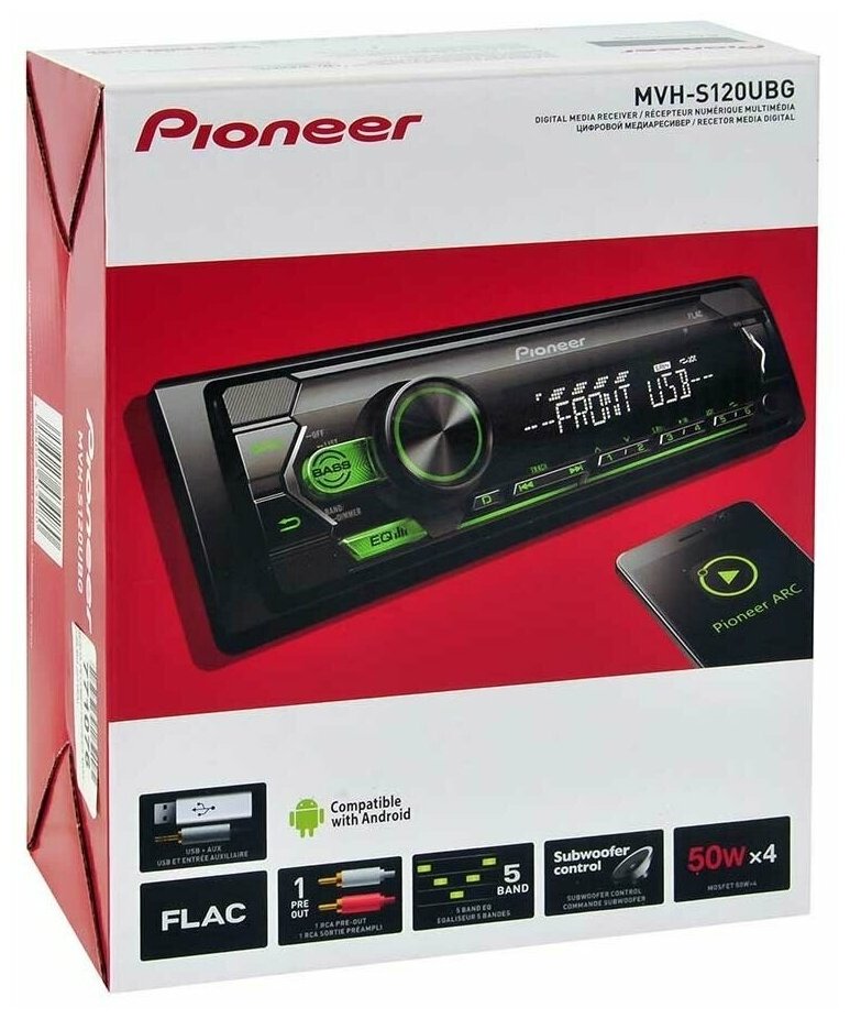 Автомагнитола PIONEER , USB - фото №3