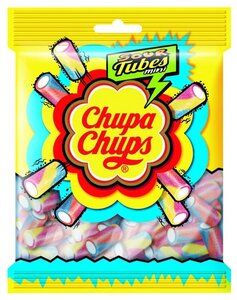 Фото Жевательный мармелад Chupa Chups Sour Tubes Mini ассорти