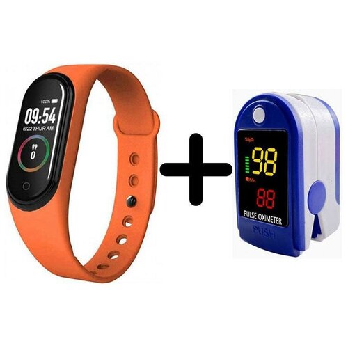 Умные часы BandRate Smart BRSM44BO-SET2 с пульсометром мониторингом сна шагомером 298000₽