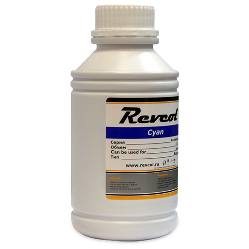 Чернила Revcol для Epson Cyan Dye 500 мл.