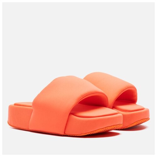 фото Мужские сланцы y-3 slide оранжевый, размер 42 eu