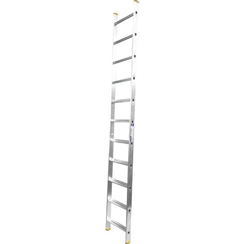 Лестница Alumet 1Х11 Односекционная С Широкими Ступенями Hk1 5111 лестница сота 2 ступени графит со ступенями из пвл приставная 34х100х61 см цельносварная