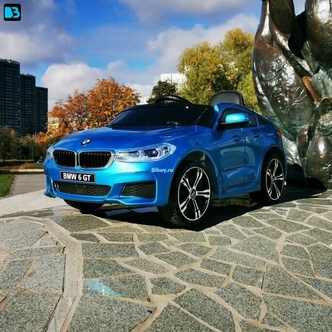 Электромобиль Toyland BMW 6 GT, цвет: белый - фото №10