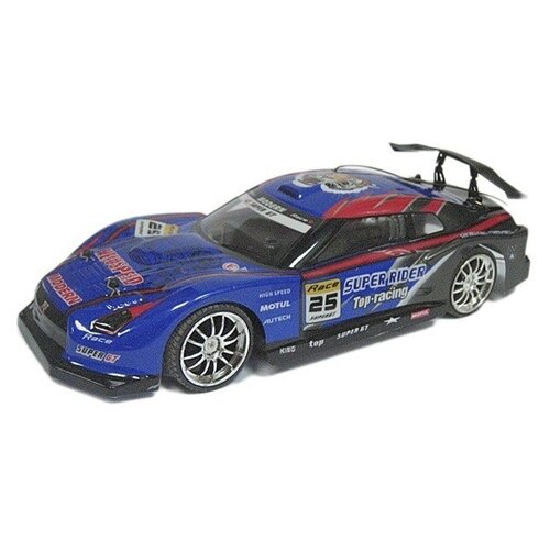 Гоночная машина CS Toys 828-2 (Nissan 350Z GT), 1:14, 33 см, синий автомобиль для дрифта nissan 350z gt на р у cs toys 828 2 grey 828 2 grey