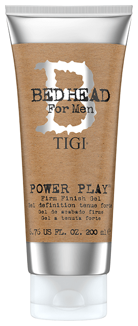 TIGI for Men гель для укладки Power Play Firm Finish Gel, сильная фиксация, 200 мл