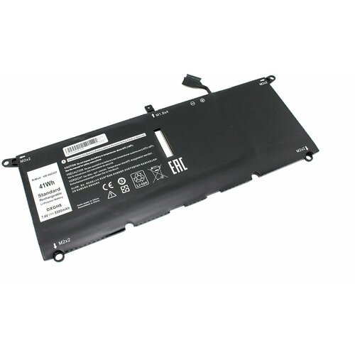 Аккумуляторная батарея для ноутбука Dell XPS 13 9370 (DXGH8) 7.4V 5500mAh OEM