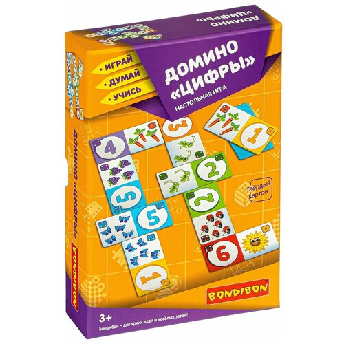 Настольная игра BONDIBON Домино Цифры ВВ3902