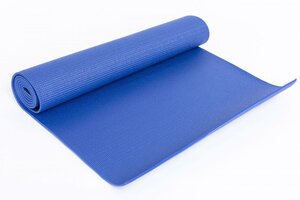 Коврик для йоги BRADEX Йогамат (SF 0010), 173х61х0.5 см синий