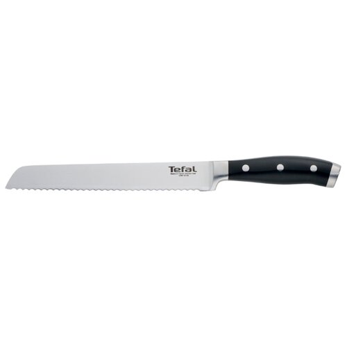 фото Tefal нож для хлеба character 20 см черный