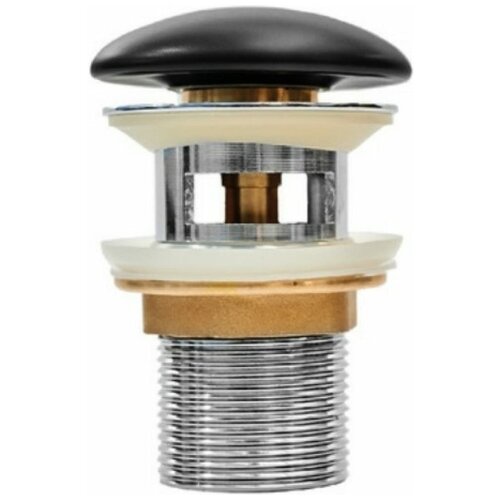 Выпуск для умывальника с переливом Optima Home черный матовый IDDIS OPHBM0Wi88 1855₽