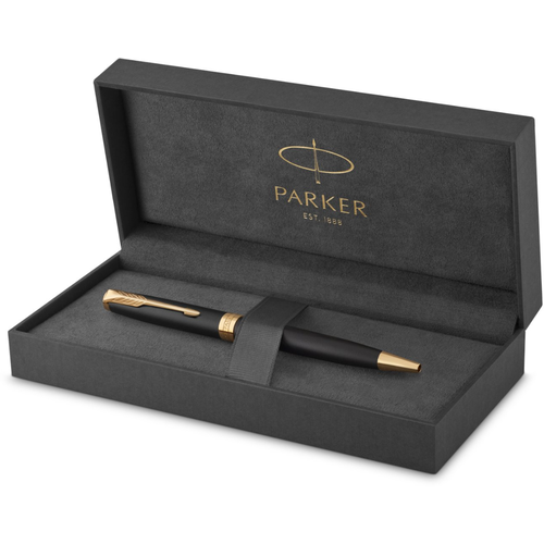 Шариковая ручка Parker Sonnet Matte Black GT