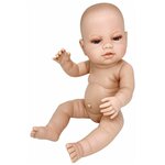 Кукла Berbesa 42см RECIEN NACIDO без одежды (5104W) - изображение