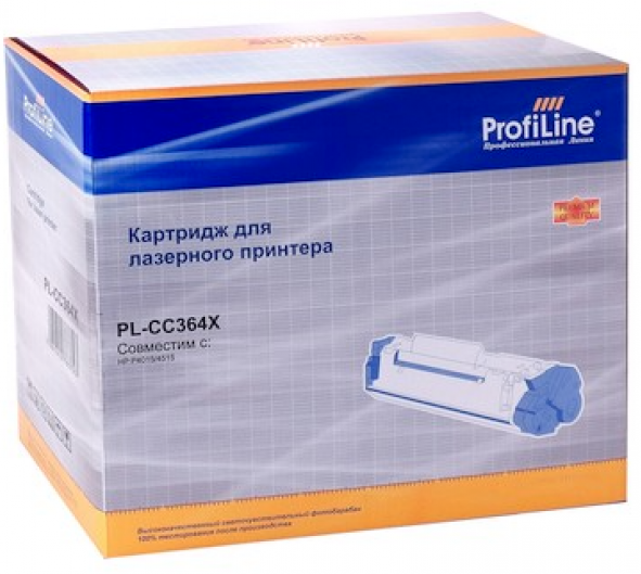 CC364X / PL-CC364X ProfiLine совместимый черный тонер-картридж для HP LJ P4014/ P4015/ P4515 (24 000