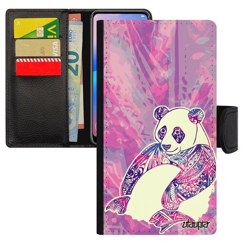фото Чехол-книжка на мобильный apple iphone 6 6s plus, "панда" азия panda utaupia