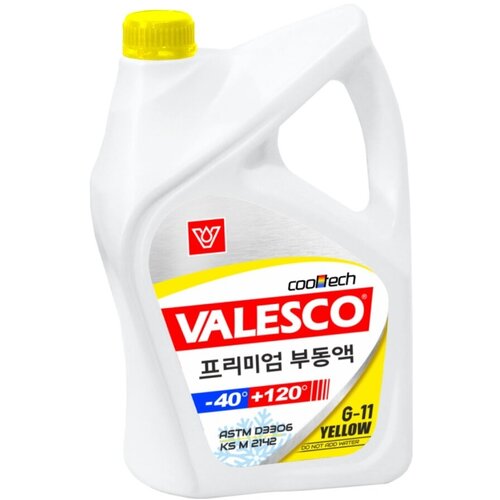 Антифриз VALESCO Yellow 40 G11 5л, 327219h