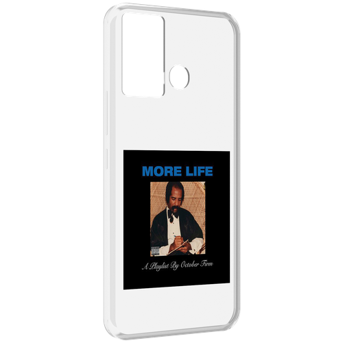 Чехол MyPads Drake - More Life для Infinix Hot 12 Play задняя-панель-накладка-бампер чехол mypads drake more life для infinix note 12 i x667 задняя панель накладка бампер