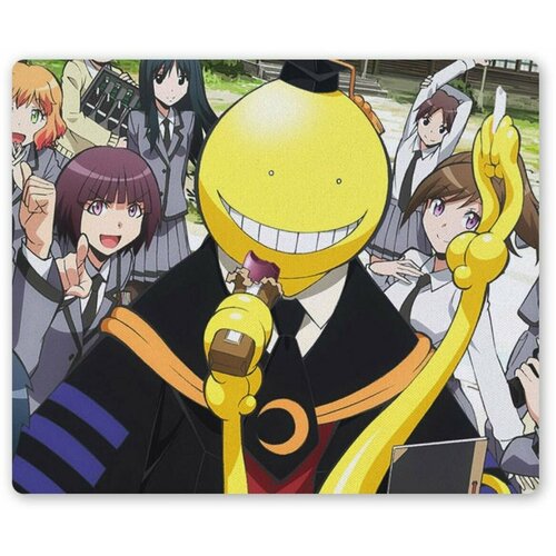 Коврик для мышки прямоугольный Assassination Classroom - Коро-сэнсэй и класс Е коврик для мышки прямоугольный assassination classroom