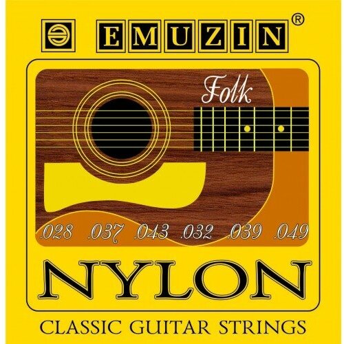 Струны для классической гитары Emuzin Nylon 6С301 28-49 новая нейлоновая проволока 100d высокоэластичная эластичная ткань вязаное нижнее белье ловец игр крученая нить плотная нить khao