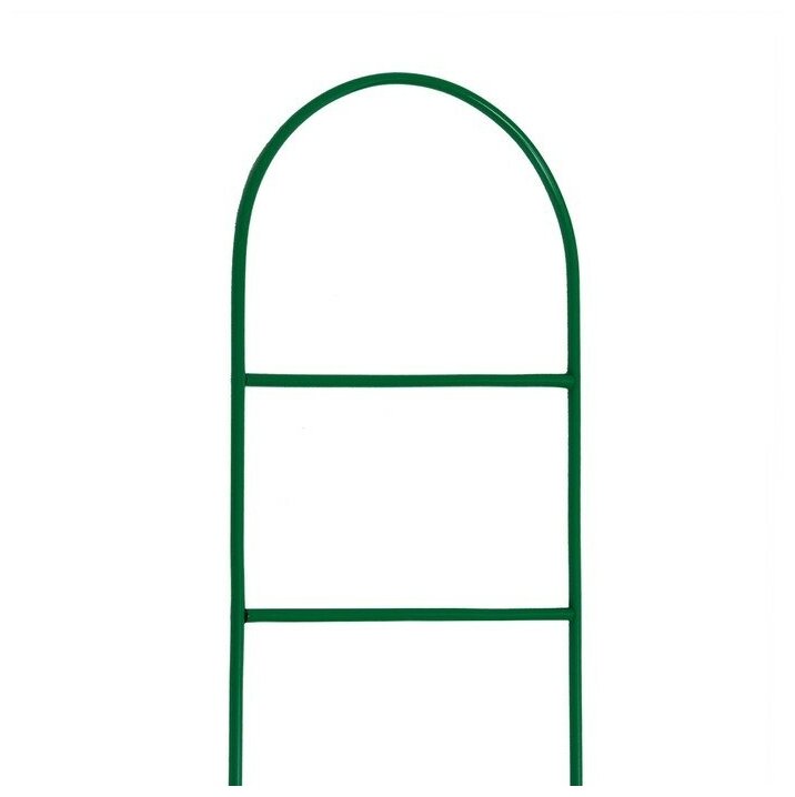 Шпалера, 140 × 30 × 1 см, металл, зелёная, «Лестница» - фотография № 10