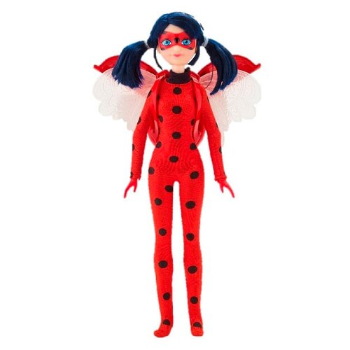 Кукла Bandai LadyBug  & Cat Noir Леди Баг с крыльями, 26 см, 39970