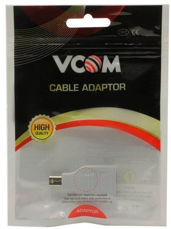 Переходник VCOM Telecom Mini DisplayPort(M) - DisplayPort (F) CA805 - фото №3