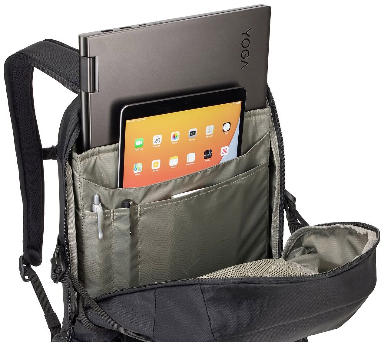 Рюкзак для ноутбука Thule EnRoute Backpack 21L TEBP4116 Pelican/Vetiver (3204840) - фото №8