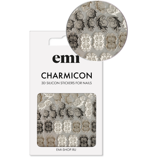 E.Mi Charmicon 3D Silicone Stickers №216 Ажурный принт