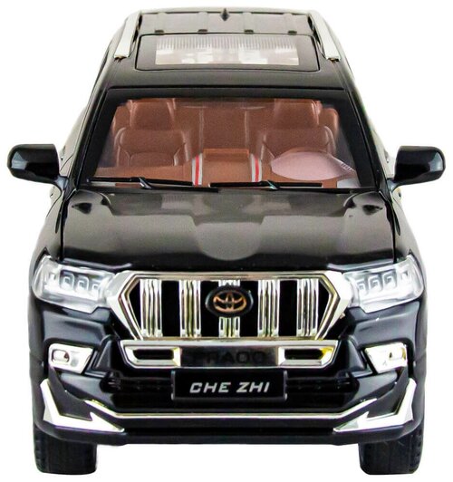 Коллекционная модель Toyota Land Cruiser Prado 1:24 (металл, свет, звук)