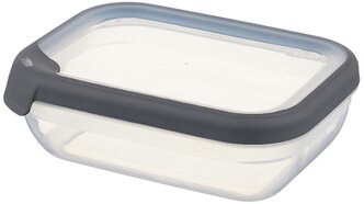 CURVER Емкость для морозилки и СВЧ GRAND CHEF 1,2 л, 15x20 см, прозрачный/серый