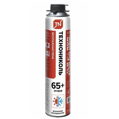 Пена монтажная Технониколь профессиональная 65 л 850 г Maximum всесезон 625537 932₽