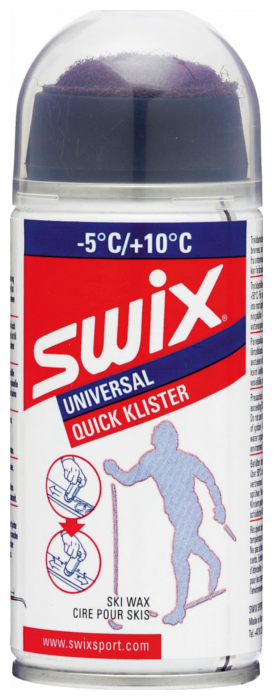 Клистер SWIX K65 Universal Quick klister (-5°С +10°С) 155 ml.