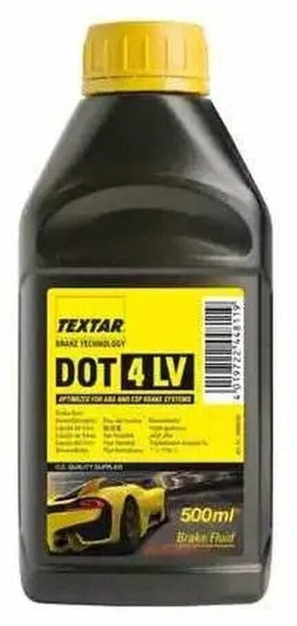Тормозная жидкость TEXTAR Brake Fluid DOT4 0,5 л 95006100