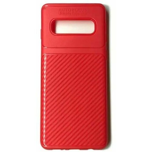 Силиконовый чехол для Samsung Galaxy S10, красный
