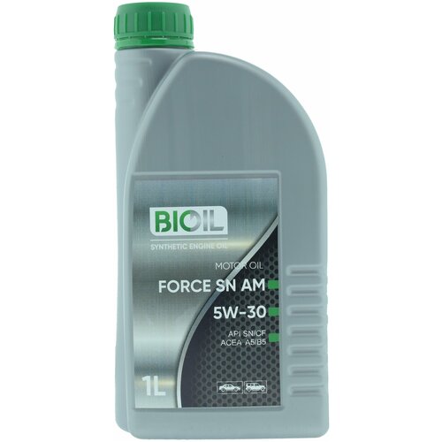 Масло моторное BIOIL FORCE SN AM 5W30 1л SN/CF A5/B5