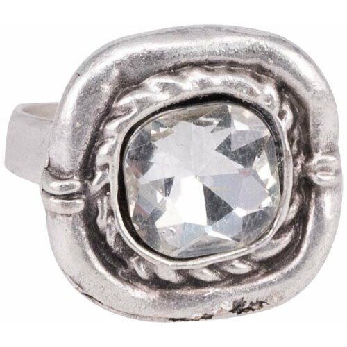Кольцо OTOKODESIGN, безразмерное, серебряный кольцо otokodesign безразмерное серебряный черный