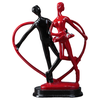 Статуэтка Сима-ленд Танцоры у сердца со стразами, 12 см - изображение