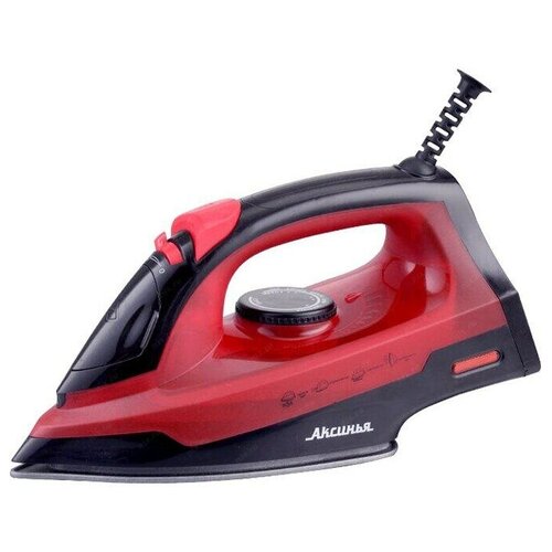 Утюг Aksinya КС-3004 черный с красным 261800₽