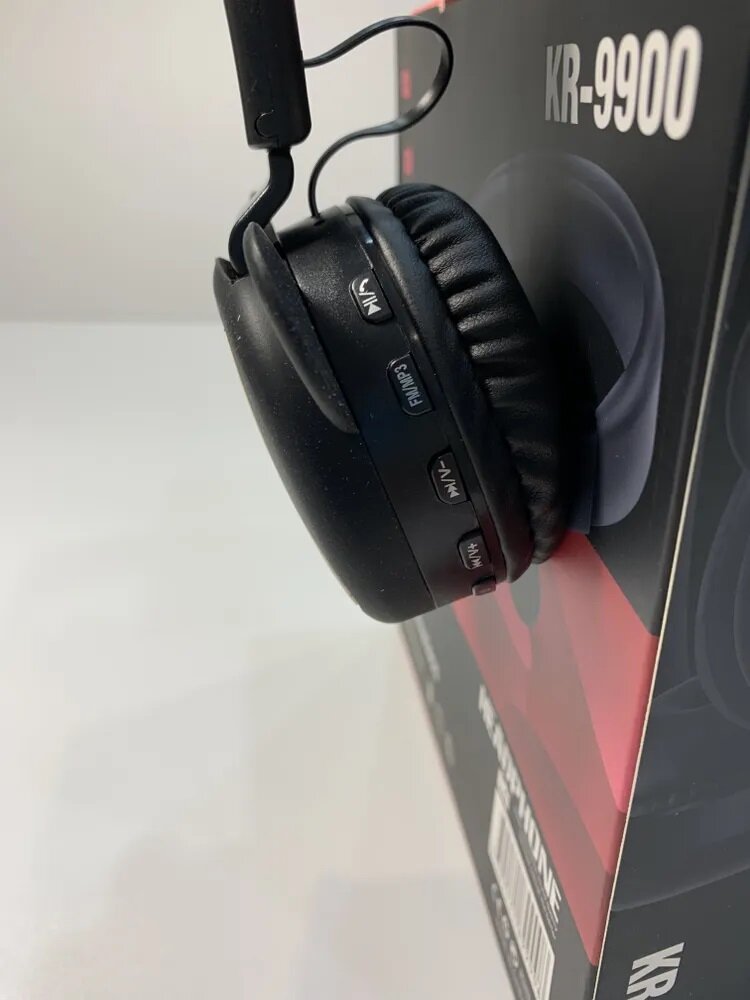Беспроводные наушники с Микки с микрофоном и FM / портативные Bluetooth цвет-черный — фото 1