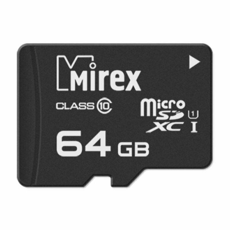 Карта памяти MIREX Micro SDХC MC10SD64 64GB - фото №15