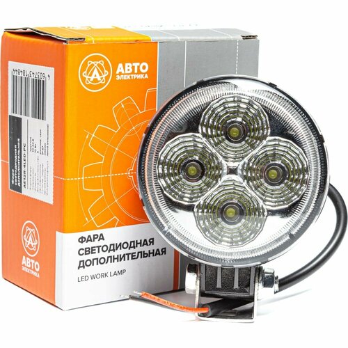 Круглая фара рабочего света автоэлектрика AE12R-4LED-PC