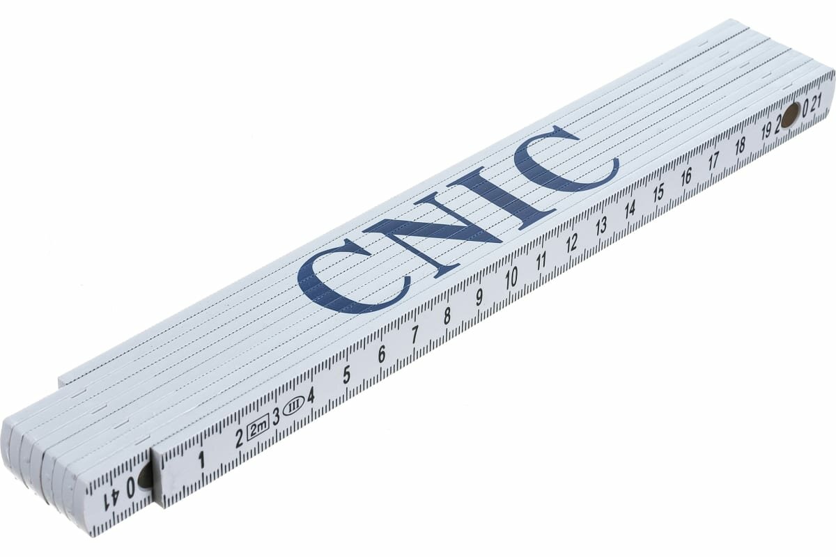 CNIC Метр складной пластиковый 2000мм WF-06 64279