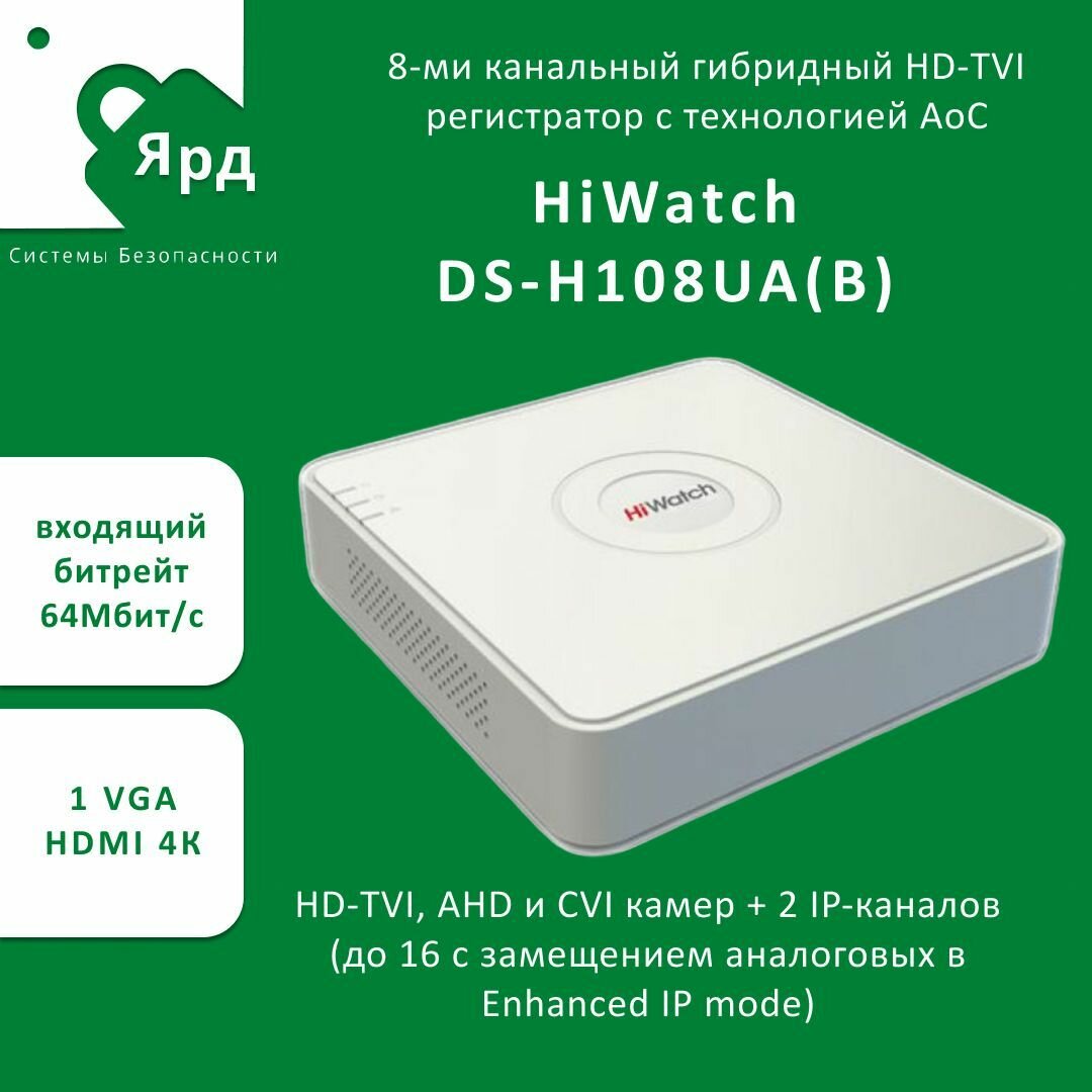 Видеорегистратор HiWatch - фото №4